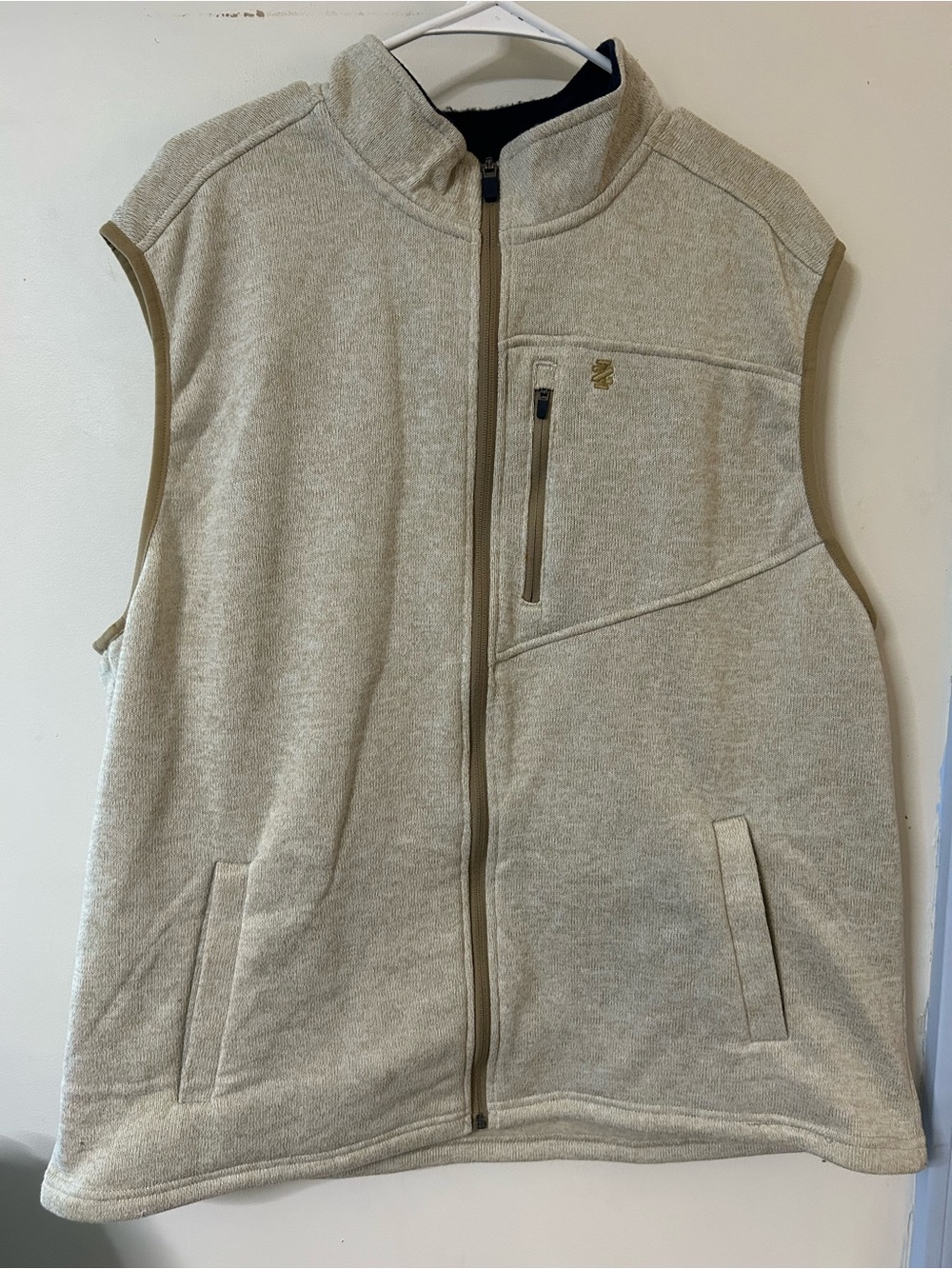 Izod Cream Jacket with Cream Sherpa Lining